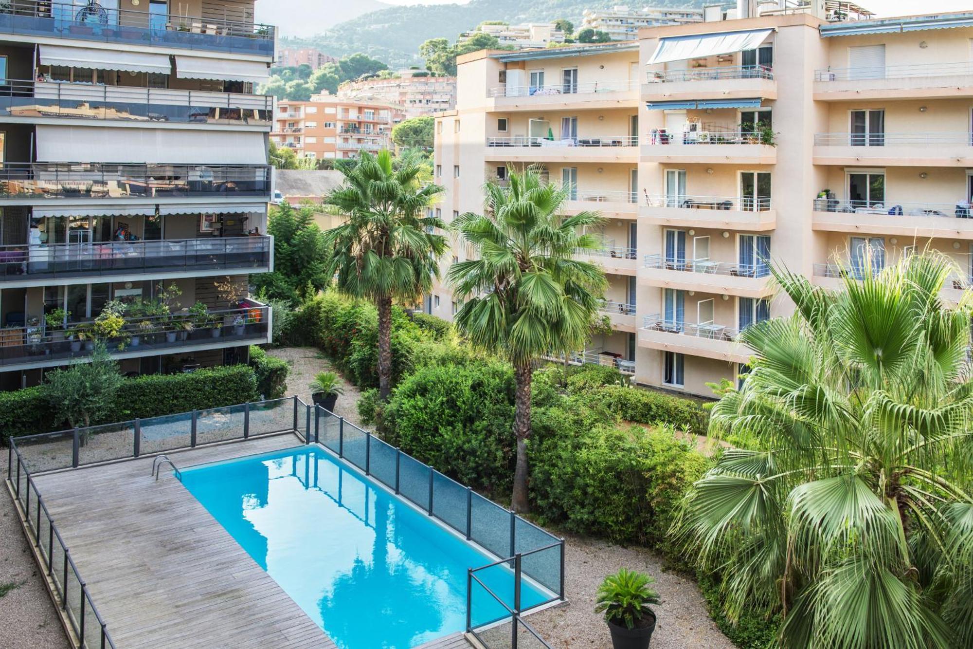 "L'Idyllique" Parking, Piscine, Plage, Calme Assure, Gare Roquebrune-Cap-Martin Eksteriør billede